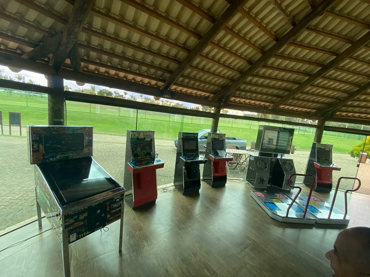 Equipamentos em festa